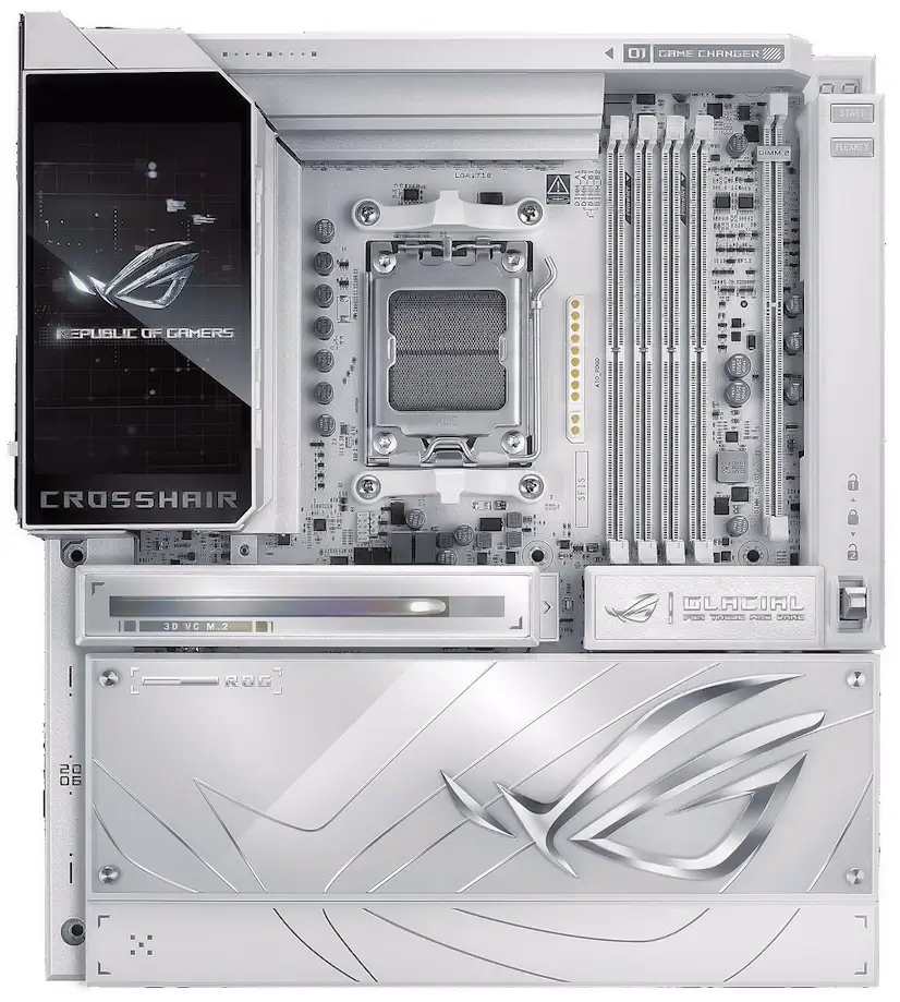Chamartín PC - Montaje Placa Base ASUS ROG CROSSHAIR X870E GLACIAL Chamartín