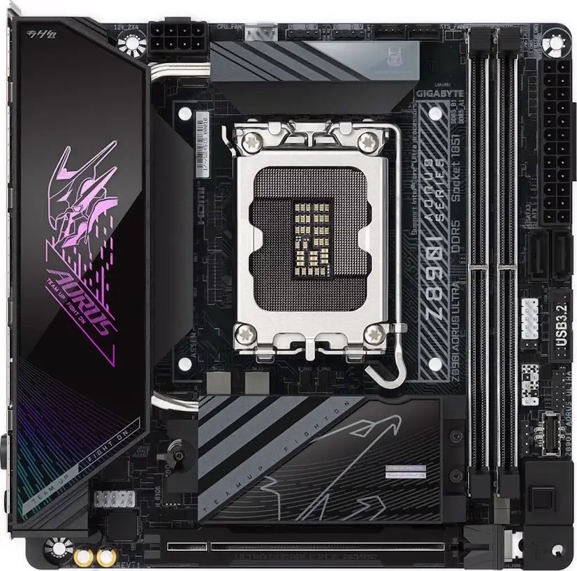 Montaje Placa Base Gigabyte Z890I AORUS ULTRA Gaming PC Chamartín